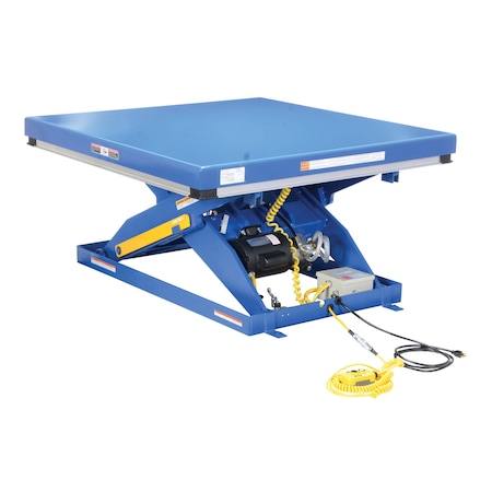 Vestil 48" x 48" Electric Hydraulic Lift Table, Load Cap. 4000 lb. EHLT-4848-4-43-QS
